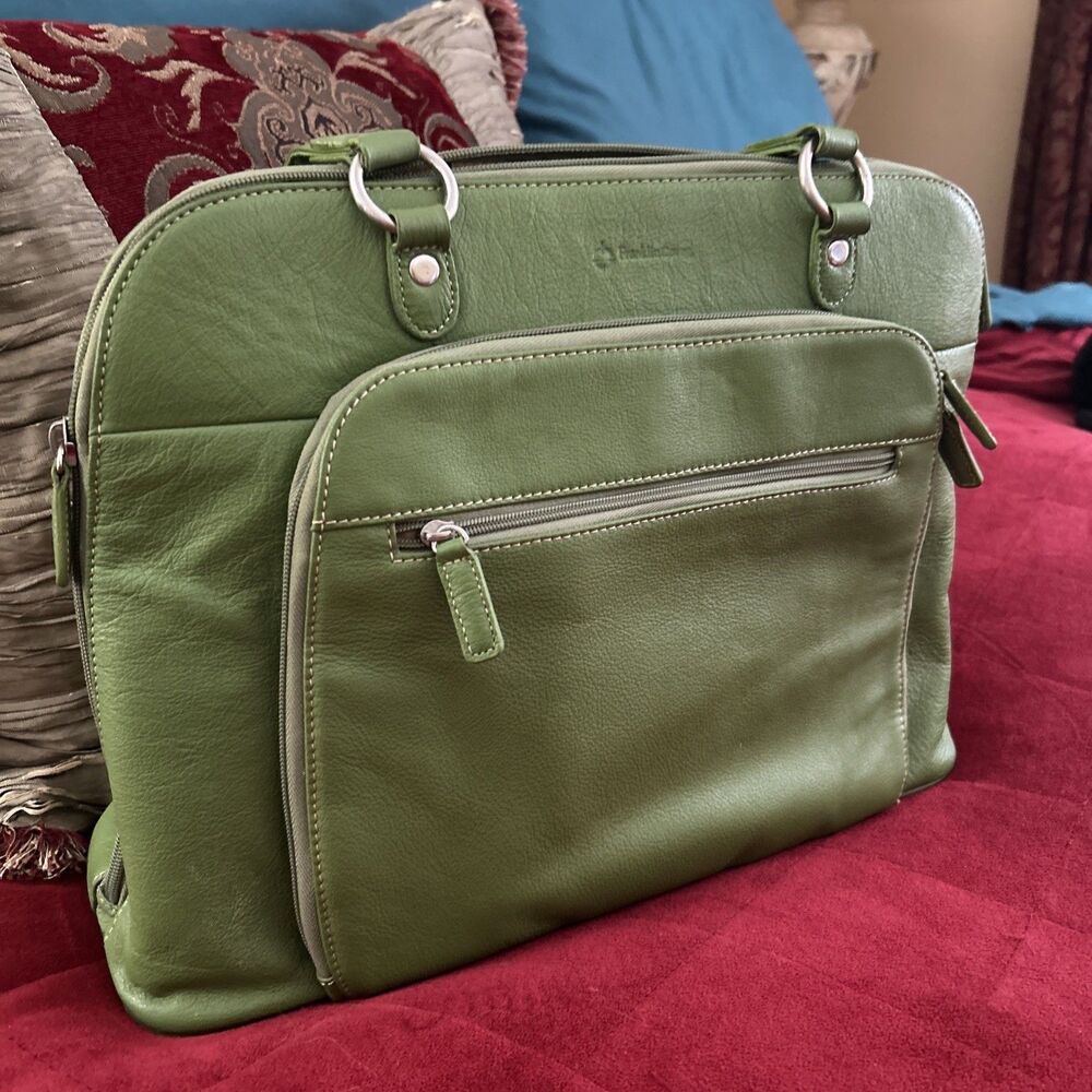 franklin covey leather bag